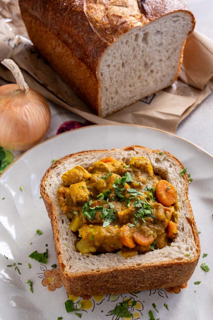 Bunny Chow: South Africa’s Famous Curry-Filled Bread