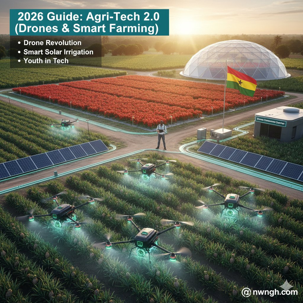 Agri-Tech 2.0 (Drones, AI & Smart Farming in Ghana) 2026 Guide