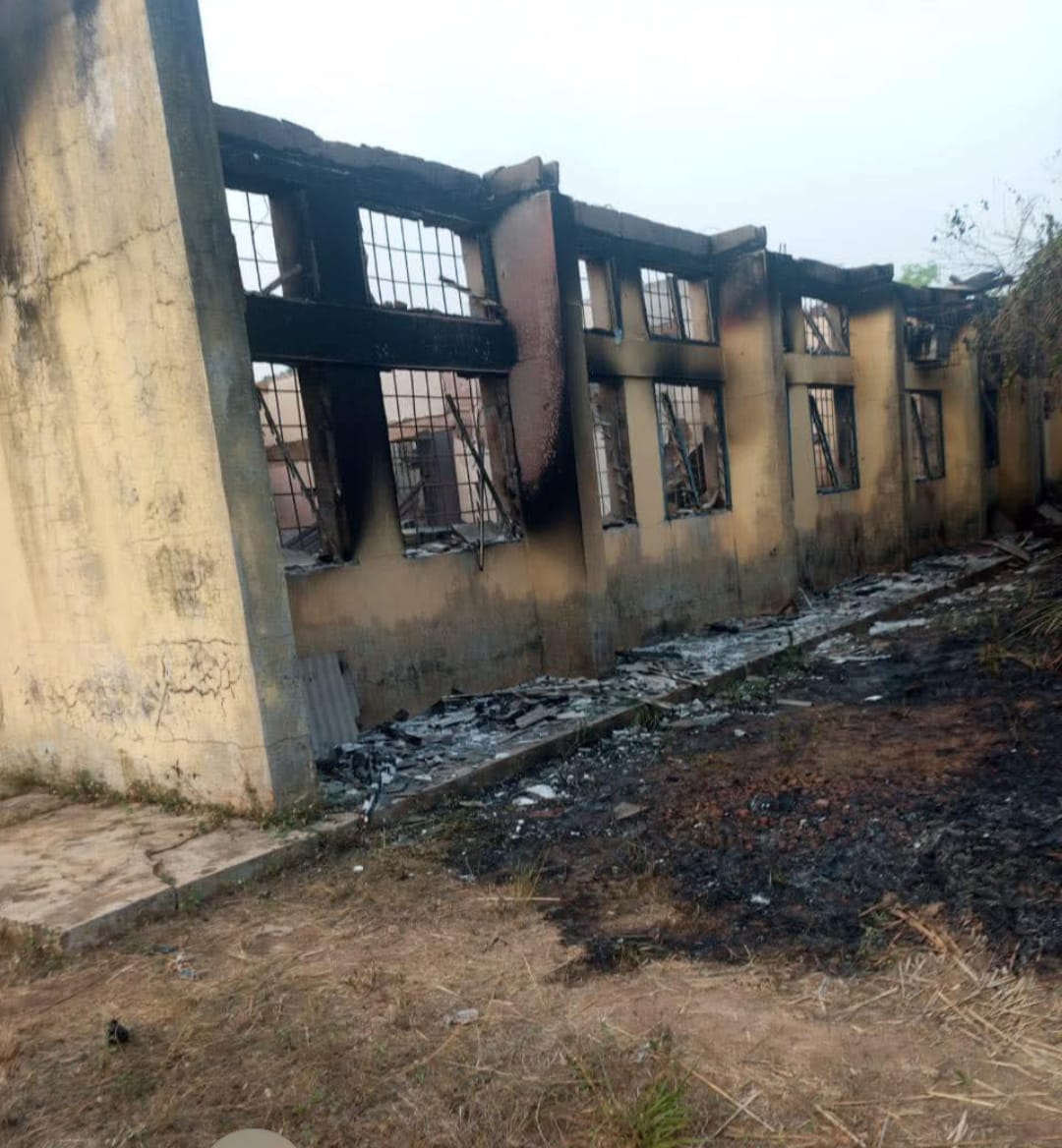 Administrative and Academic Facilities Destroyed